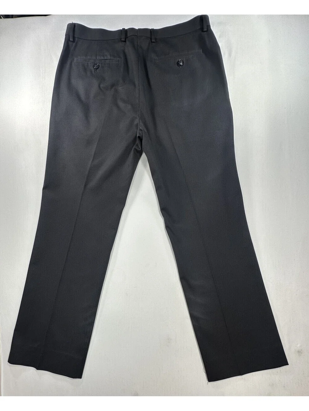 Banana Republic Non-Iron Slim Dress Pants Black Men 33/30